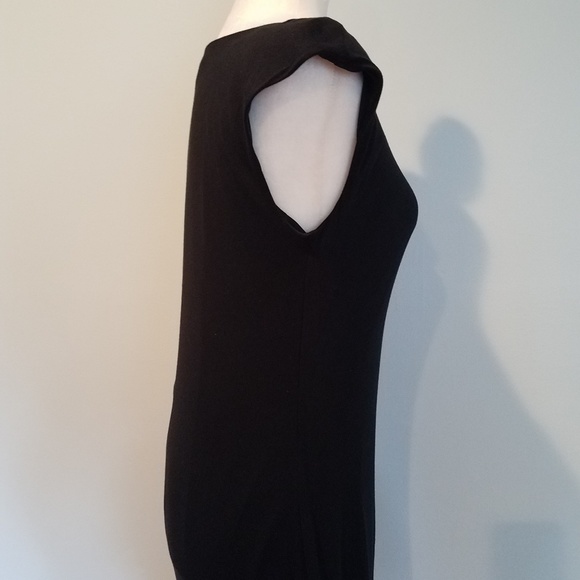 LOFT Outlet Black Sleeveless Dress Sz Large Petite - Picture 5 of 8